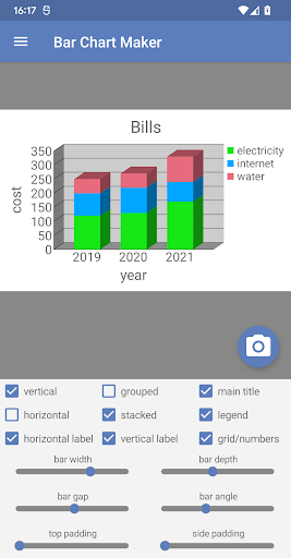 Bar Chart Maker Pro ekran görüntüsü