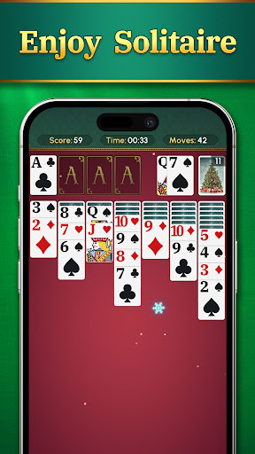 Solitaire:Classic Deluxe Cards ekran görüntüsü
