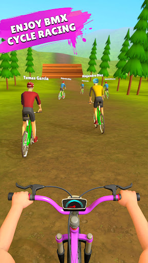 Offroad BMX Cycle:Bicycle Game ekran görüntüsü