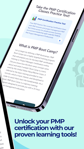 PMP Certification Test ekran görüntüsü