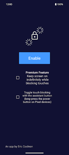 Touch Blocker: Disable Screen ekran görüntüsü