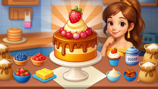 Cake Maker : Sweet Cake Shop ekran görüntüsü