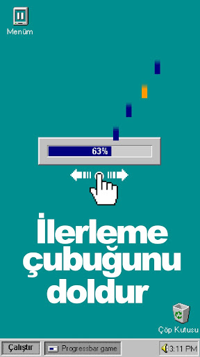 Progressbar95 - nostaljik oyun ekran görüntüsü