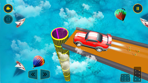 Kids Car Stunts Race Game ekran görüntüsü