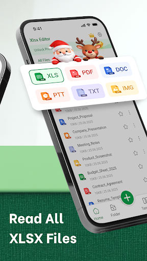 XLSX Sheets Edit Spreadsheet ekran görüntüsü