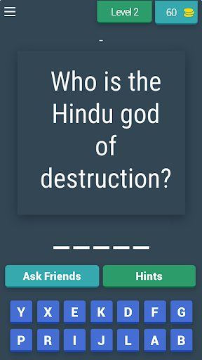 Mythology Quiz ekran görüntüsü