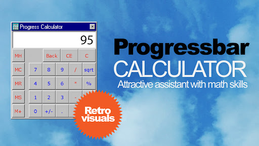 Progressbar Calculator - retro ekran görüntüsü