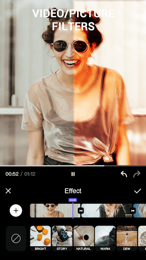 Square Video Blur Video Editor ekran görüntüsü