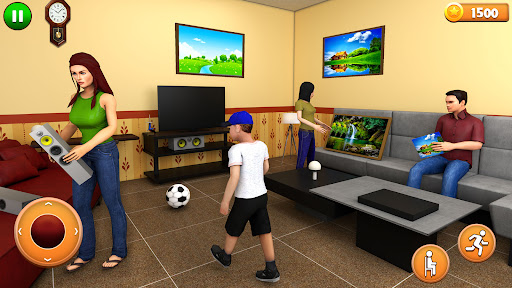 Mom Simulator Family Mother 3d ekran görüntüsü