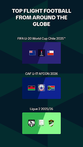 FIFA+ Stream Live Football TV ekran görüntüsü