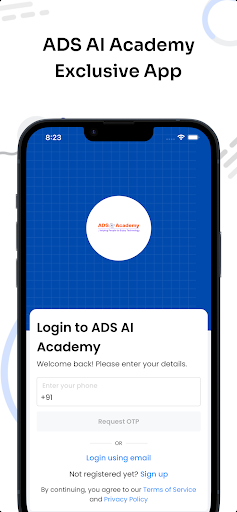 ADS AI Academy ekran görüntüsü