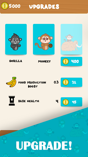 Monkeys vs. Cavemen ekran görüntüsü