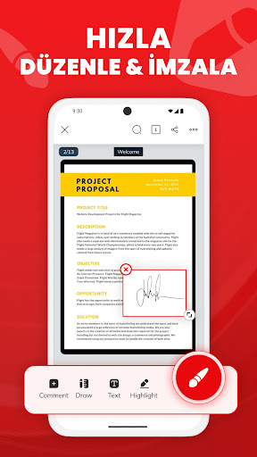 PDF Reader, Editor & Scanner ekran görüntüsü