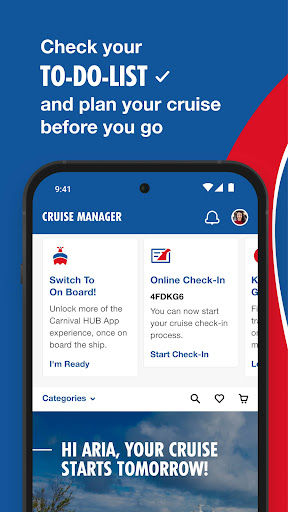 Carnival HUB ekran görüntüsü