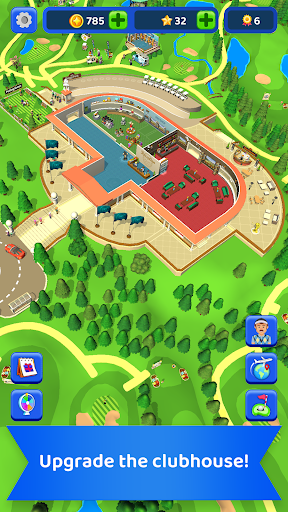 Idle Golf Club Manager Tycoon ekran görüntüsü