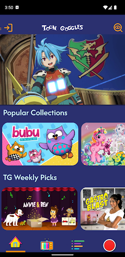 Toon Goggles for TV ekran görüntüsü
