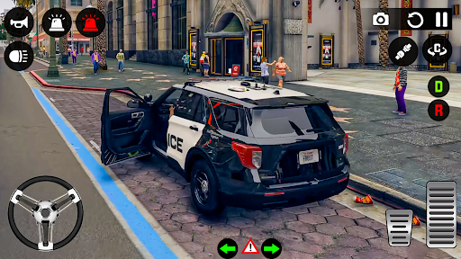 Police Chase Thief Car Game 3d ekran görüntüsü