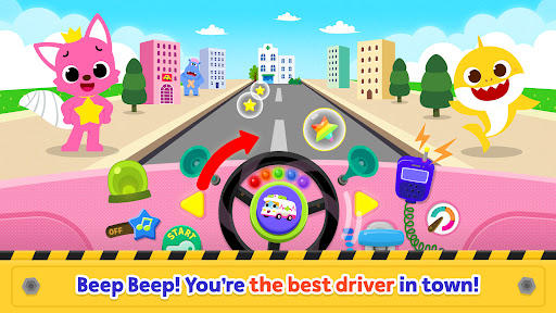 Baby Shark Car Town ekran görüntüsü