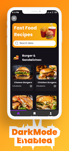 Fast Food Recipes ekran görüntüsü