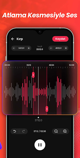 Ses Editörü, Müzik Editörü ekran görüntüsü