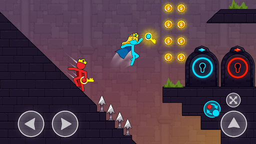 Stick Adventure: Red And Blue ekran görüntüsü