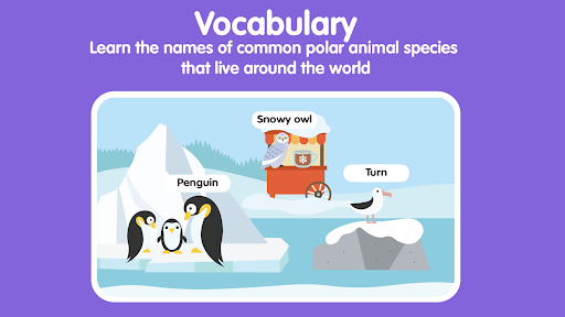 Learn Polar Animals for kids ekran görüntüsü
