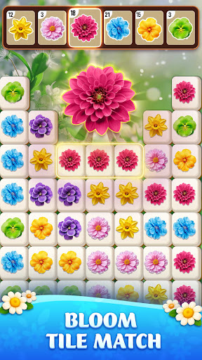 Zen Blossom: Flower Tile Match ekran görüntüsü