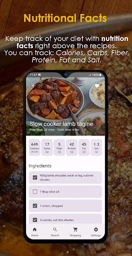 Slow Cooker Recipes Offline ekran görüntüsü