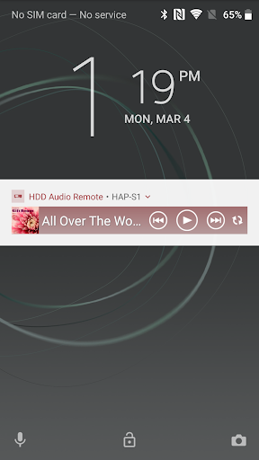 HDD Audio Remote ekran görüntüsü