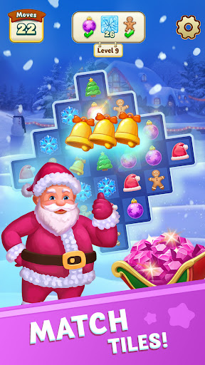 Christmas Adventure 3: Match-3 ekran görüntüsü