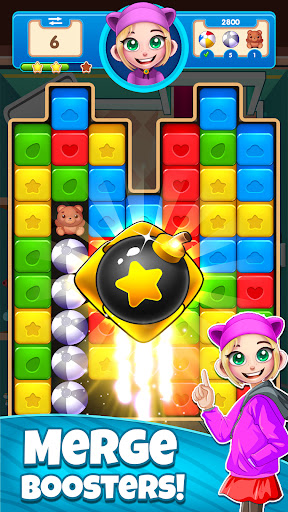 Toon Block Blast Toys: Match 3 ekran görüntüsü