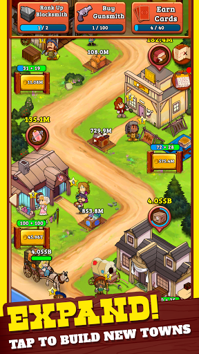 Idle Frontier: Tap Town Tycoon ekran görüntüsü