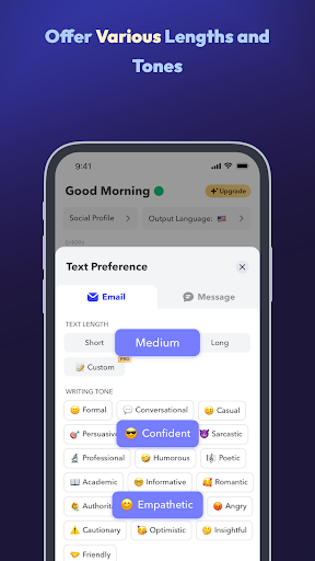 AI Email, Reply Writer: Xemail ekran görüntüsü
