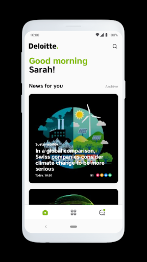 Deloitte Daily Switzerland ekran görüntüsü