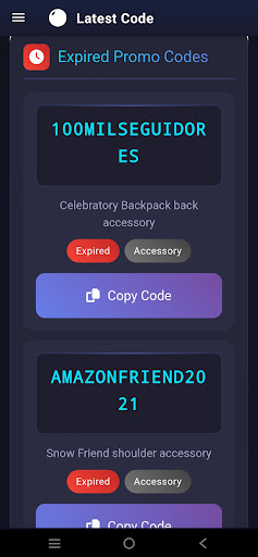 Redeem Code Roblox ekran görüntüsü