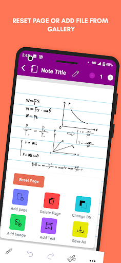 Super Handwriting Note ekran görüntüsü