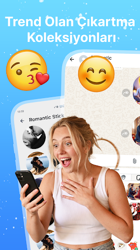 Romantik Çıkartmalar-WASticker ekran görüntüsü