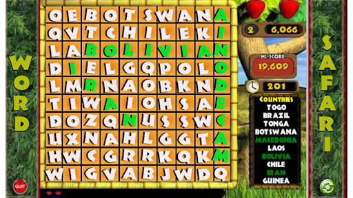Word Safari ekran görüntüsü