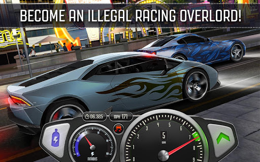 TopSpeed: Drag & Fast Racing ekran görüntüsü