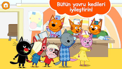 Üç Yavru Kedi: Doktor Oyunları ekran görüntüsü