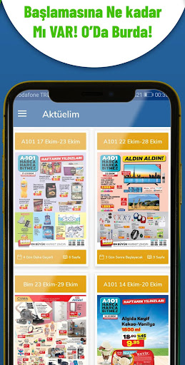 Aktüelim - Broşür Katalogları ekran görüntüsü