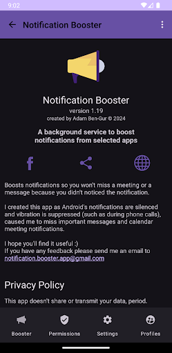 Notification Booster ekran görüntüsü