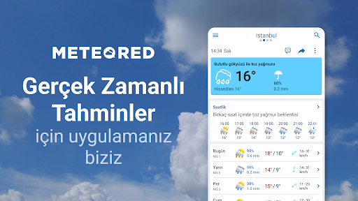 Meteored: Hava Durumu Radarı ekran görüntüsü