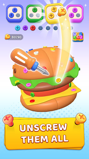 Unscrew Frenzy 3D: Bolt Master ekran görüntüsü
