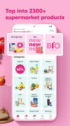 Flink: Groceries in minutes ekran görüntüsü