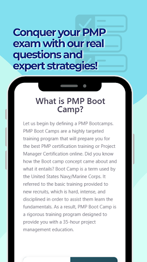 PMP Certification Test ekran görüntüsü