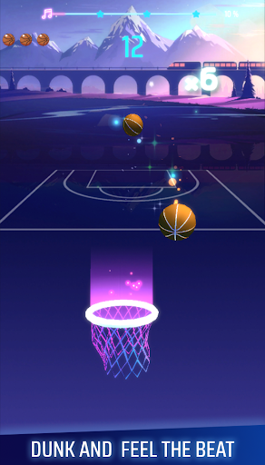 Beat Basketball: EDM Slam Dunk ekran görüntüsü