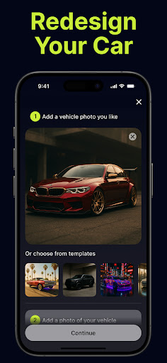 AI Car Designer Modify & Tune ekran görüntüsü