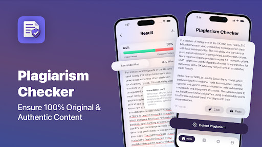 Plagiarizm Kontrolü ile Rapor ekran görüntüsü