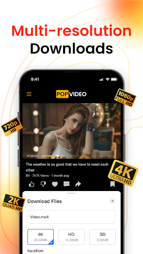 All Video Downloader -RingPlus ekran görüntüsü
